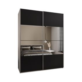 Armoire Lux 4 à portes battantes H. 245,5 x L. 190 x P. 64, 2 portes