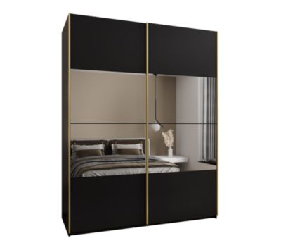 Armoire Lux 4 à portes battantes H. 245,5 x L. 190 x P. 64, 2 portes