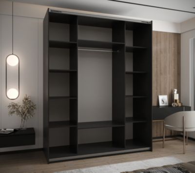 Armoire Lux 4 à portes battantes H. 245,5 x L. 190 x P. 64, 2 portes