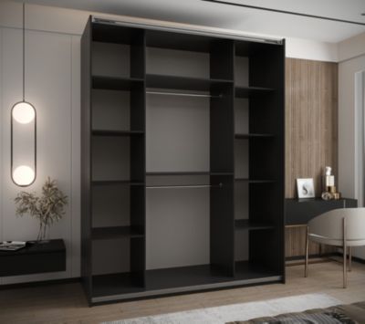 Armoire Lux 4 à portes battantes H. 245,5 x L. 190 x P. 64, 2 portes
