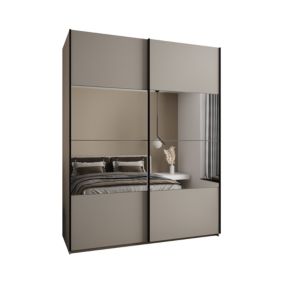 Armoire Lux 4 à portes battantes H. 245,5 x L. 200 x P. 64, 2 portes