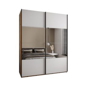 Armoire Lux 4 à portes battantes H. 245,5 x L. 200 x P. 64, 2 portes