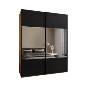 Armoire Lux 4 à portes battantes H. 245,5 x L. 200 x P. 64, 2 portes