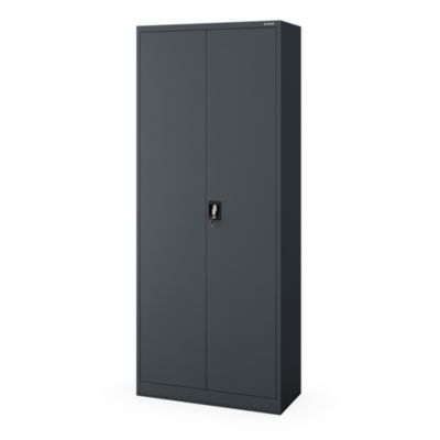 Armoire métallique de bureau ou d'atelier JAN H2200 900 x 2200 x 400 mm anthracite