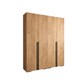 Armoire Manhattan a portes battantes H. 236,7 x L. 200 x P. 47, 4 portes