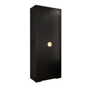 Armoire Manhattan Ryfel 1 a portes battantes H. 236,7 x L. 100 x P. 47, 2 portes