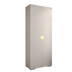 Armoire Manhattan Ryfel 1 a portes battantes H. 236,7 x L. 100 x P. 47, 2 portes