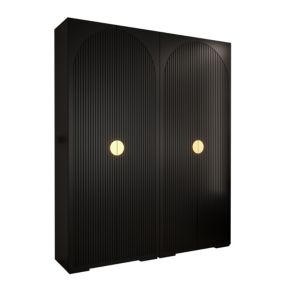 Armoire Manhattan Ryfel 1 a portes battantes H. 236,7 x L. 200 x P. 47, 4 portes