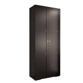 Armoire Manhattan Ryfel 10 a portes battantes H. 236,7 x L. 100 x P. 47, 2 portes