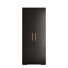 Armoire Manhattan Ryfel 3 a portes battantes H. 236,7 x L. 100 x P. 47, 2 portes