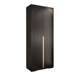 Armoire Manhattan Ryfel 5 a portes battantes H. 236,7 x L. 100 x P. 47, 2 portes