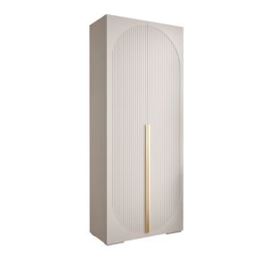 Armoire Manhattan Ryfel 5 a portes battantes H. 236,7 x L. 100 x P. 47, 2 portes