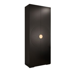 Armoire Manhattan Ryfel 6 a portes battantes H. 236,7 x L. 100 x P. 47, 2 portes