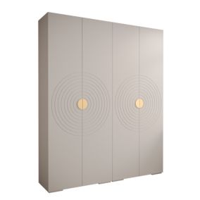 Armoire Manhattan Ryfel 6 a portes battantes H. 236,7 x L. 200 x P. 47, 4 portes