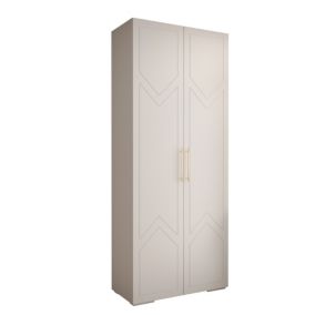 Armoire Manhattan Ryfel 8 a portes battantes H. 236,7 x L. 100 x P. 47, 2 portes