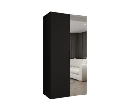 Armoire Marbella 2 a portes battantes H. 202 x L.100 x P. 52, 2 portes
