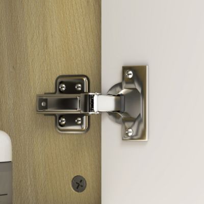 Armoire miroir murale salle de bain - porte, étagère, 2x3 tablettes latérales - 80 x 20 x 59 cm - effet bois clair