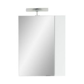 Armoire miroir réversible blanc Cooke & Lewis Waneta 43 cm