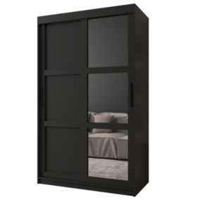 Armoire Miror 3 a portes coulissantes H. 200 x L. 120 x P. 62 2 portes