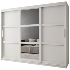 Armoire Miror 3 a portes coulissantes H. 200 x L. 250 x P. 62 3 portes