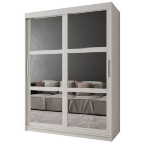 Armoire Miror a portes coulissantes H. 200 x L. 150 x P. 62 2 portes