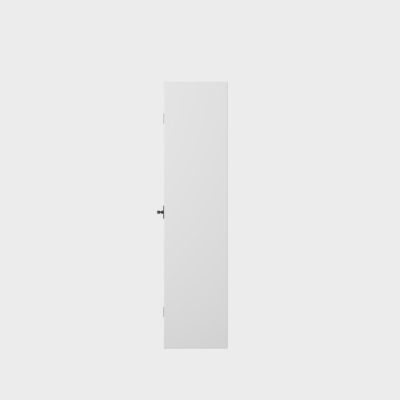 Armoire monobloc portes battantes 180 x 90- gris perle