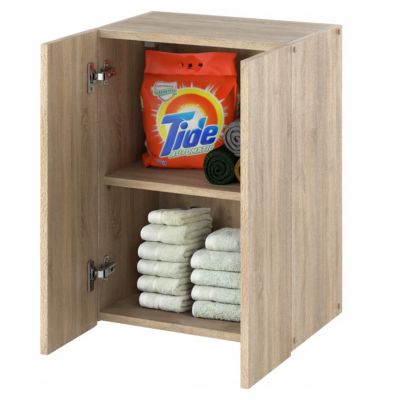 Armoire murale Chêne Sonoma 40x25x60cm - Meuble haut et colonne pour salle de bain