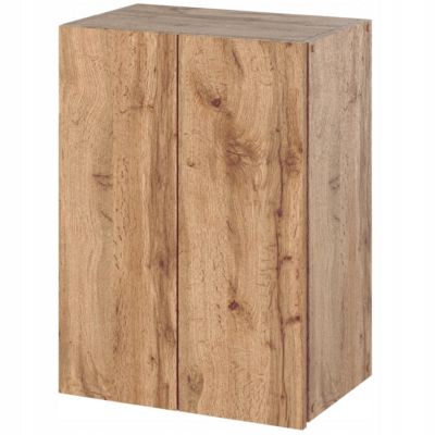 Armoire murale Chêne Wotan 40x25x60cm - Meuble haut et colonne pour salle de bain