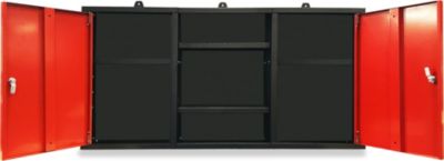 Armoire murale d'atelier 120,5 cm Rangez et sécurisez efficacement vos outils