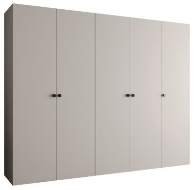Armoire Parma 1 a portes battantes H. 202 x L.250 x P. 52, 5 portes