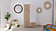 Armoire penderie bicolore 4 tiroirs chambre enfant GoodHome Atomia H. 187,5 x L. 100 x P. 58 cm