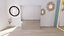 Armoire penderie blanche avec miroir GoodHome Atomia H. 187,5 x L. 150 x P. 58 cm