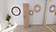 Armoire penderie effet chêne GoodHome Atomia H. 225 x L. 50 x P. 58 cm