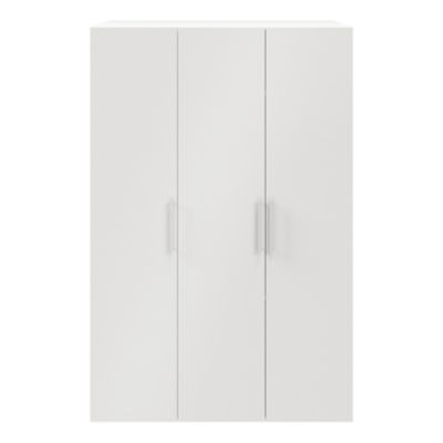 Armoire Penderie Portes Battantes Blanche GoodHome Atomia H. 225 X L ...