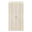 Armoire penderie portes battantes effet chêne avec 5 étagères GoodHome Atomia H. 187,5 x L. 100 x P. 60 cm