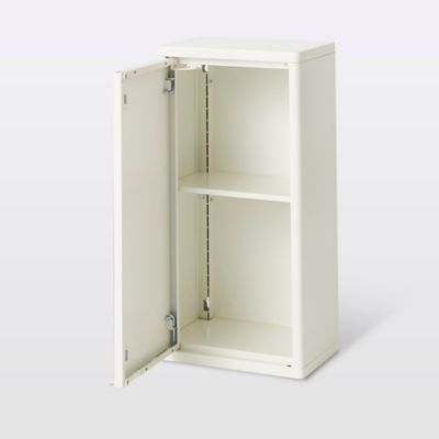 Armoire A Pharmacie Avec Porte Miroir Goodhome Saranda Metal Blanc L 30 X H 60 X P 20 Cm Castorama