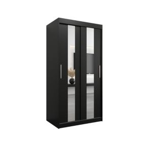 Armoire Pole à portes coulissantes H. 200 x L. 100 x P. 62, 2 portes