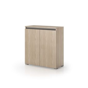 Armoire Polyvalente Avec Portes En Bois D'orme