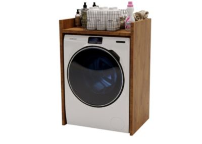 Armoire pour machine à laver et sèche-linge RAUMHIRSCH 62 cm de profondeur Meuble compact