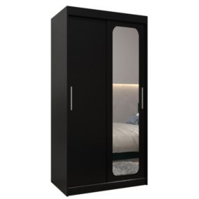 Armoire Promo T2 a portes coulissantes H. 200 x L. 100 x P. 62 2 portes