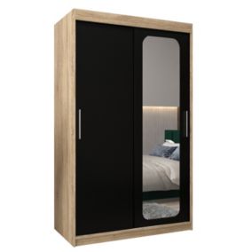 Armoire Promo T2 a portes coulissantes H. 200 x L. 120 x P. 62 2 portes