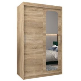 Armoire Promo T2 a portes coulissantes H. 200 x L. 120 x P. 62 2 portes