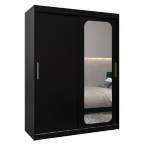 Armoire Promo T2 a portes coulissantes H. 200 x L. 150 x P. 62 2 portes