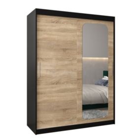 Armoire Promo T2 a portes coulissantes H. 200 x L. 150 x P. 62 2 portes