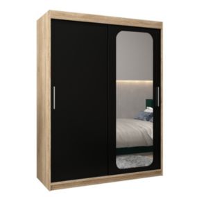 Armoire Promo T2 a portes coulissantes H. 200 x L. 150 x P. 62 2 portes