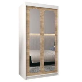 Armoire Promo T3 a portes coulissantes H. 200 x L. 100 x P. 62 2 portes