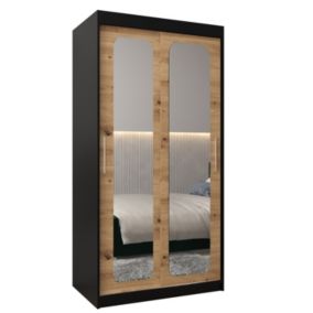 Armoire Promo T3 a portes coulissantes H. 200 x L. 100 x P. 62 2 portes