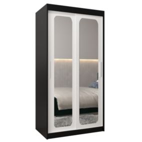 Armoire Promo T3 a portes coulissantes H. 200 x L. 100 x P. 62 2 portes