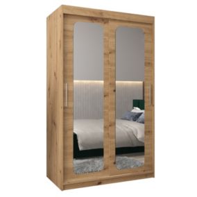 Armoire Promo T3 a portes coulissantes H. 200 x L. 120 x P. 62 2 portes