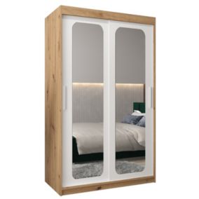 Armoire Promo T3 a portes coulissantes H. 200 x L. 120 x P. 62 2 portes